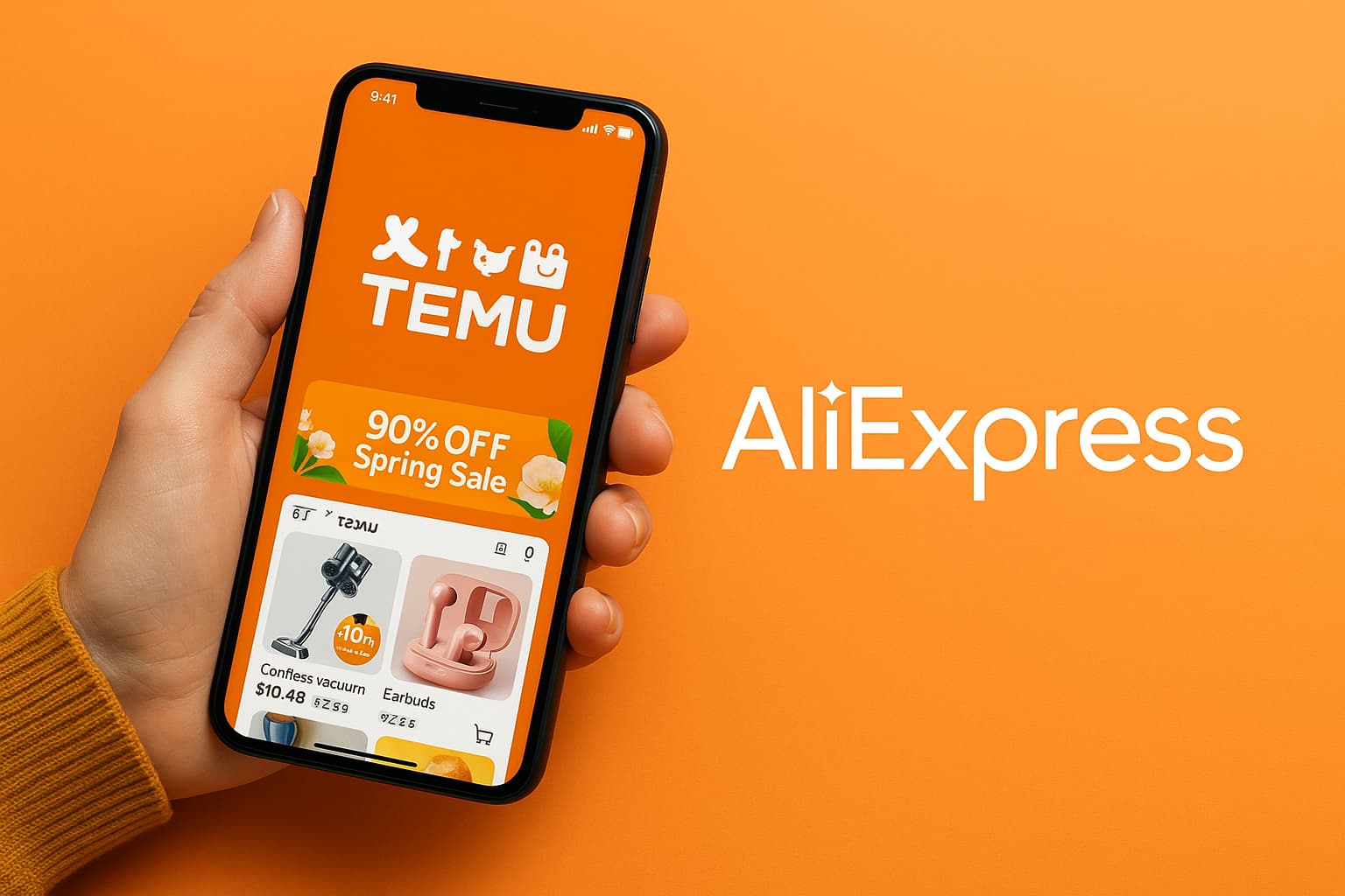 Temu come alternativa ad AliExpress per lo Shopping