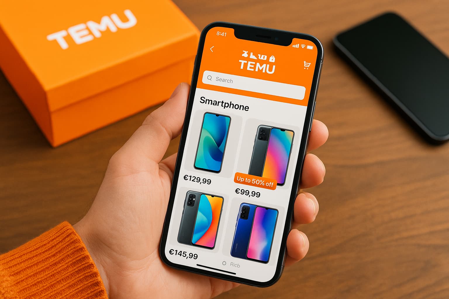 Acquistare smartphone su Temu in modo sicuro e conveniente