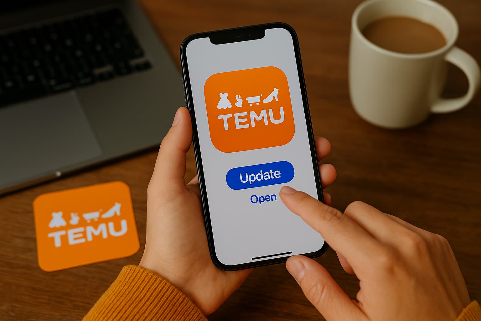 Aggiornamento dell’app Temu per un’esperienza migliore