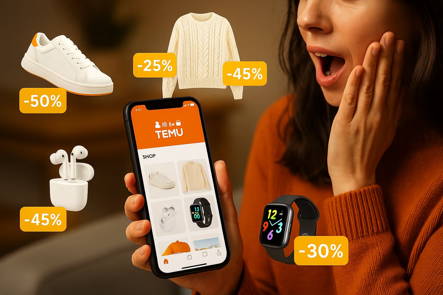 Guida completa alla caccia alle offerte del giorno Temu