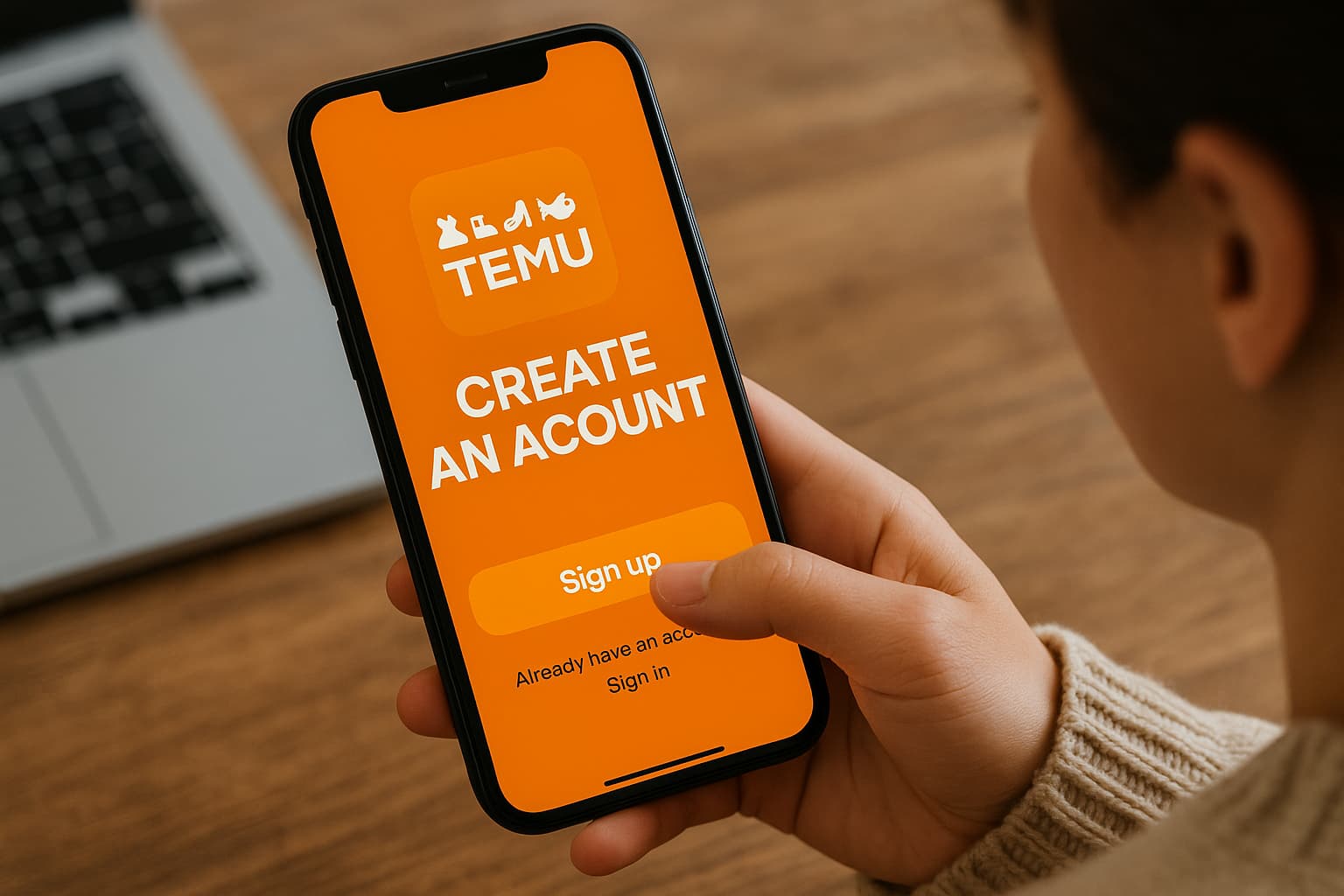 Guida completa per creare un account Temu