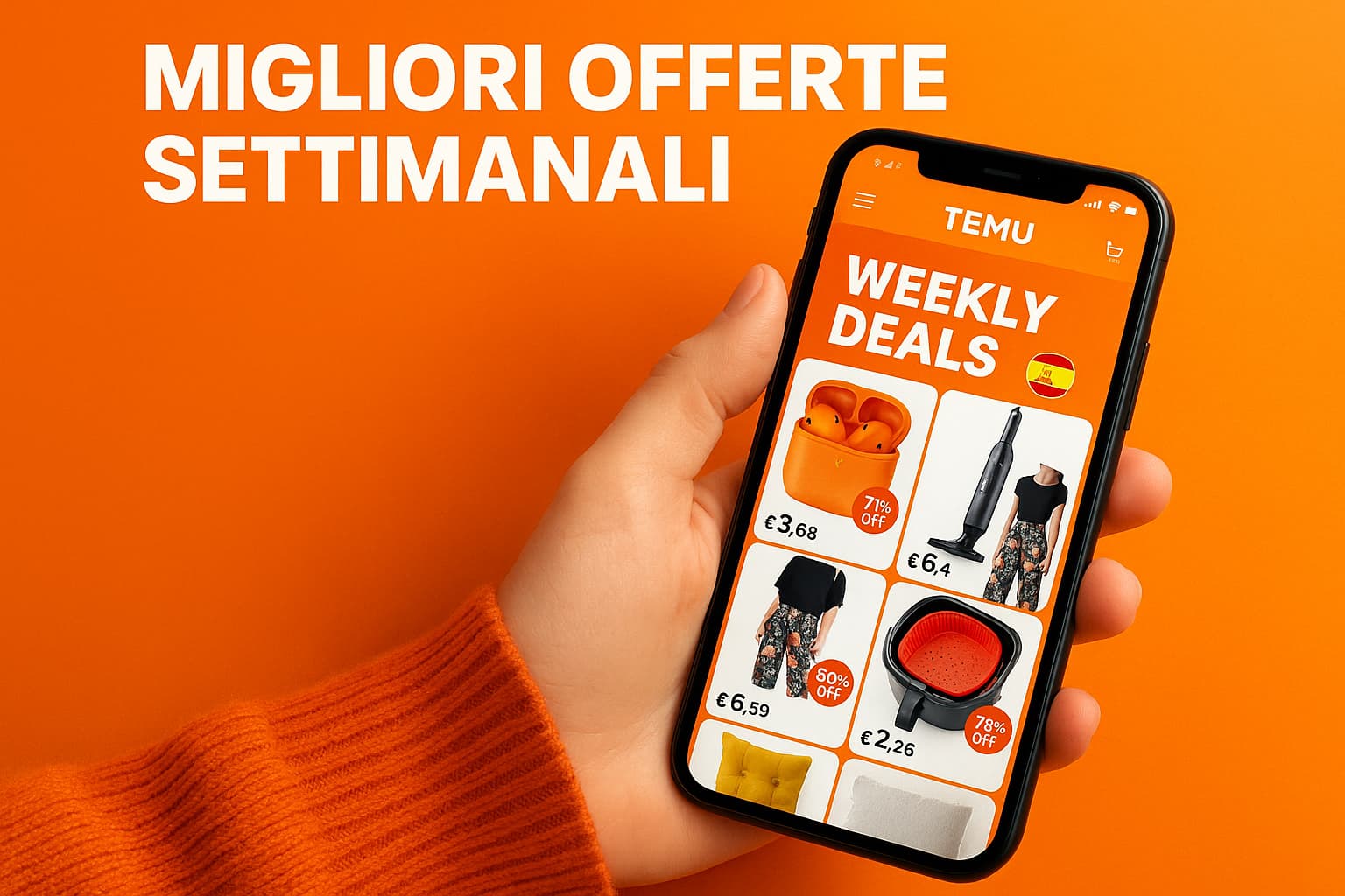 Le Migliori Offerte Settimanali Temu: Scelte Imperdibili