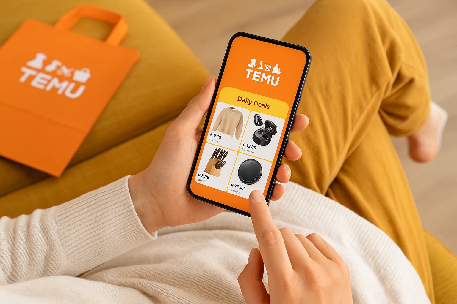 Offerte del giorno su Temu: risparmi veri ogni giorno