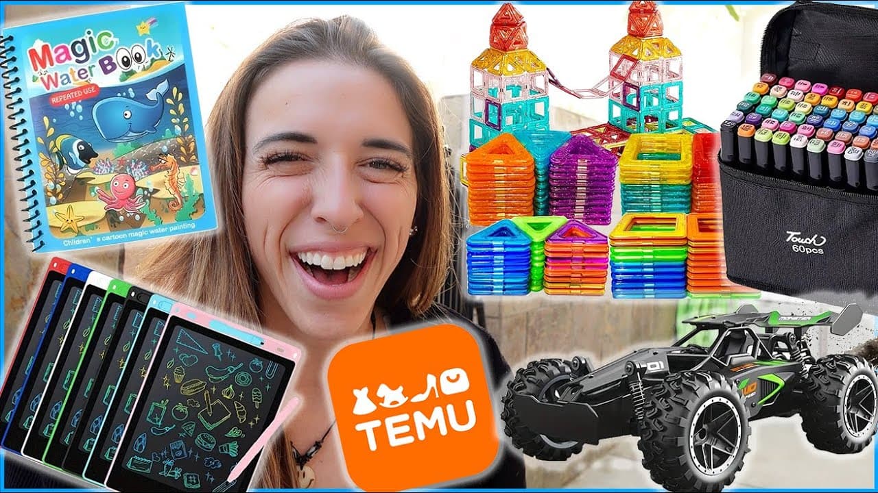 Tendenze attuali nelle offerte giocattoli per bambini Temu