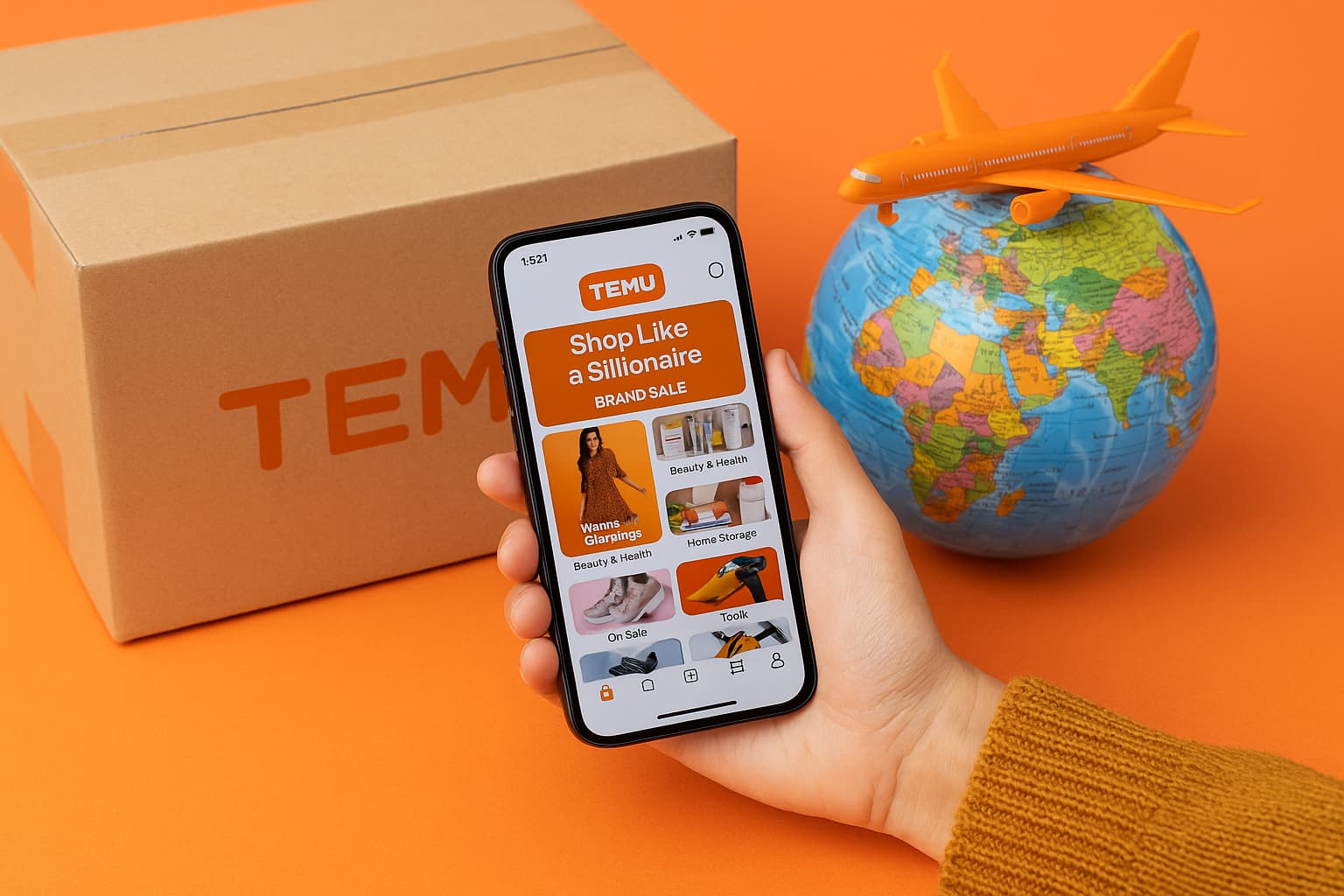 Opzioni di spedizione internazionale Temu per acquisti smart