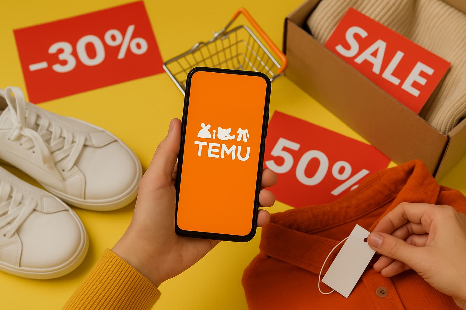 Svendita di magazzino Temu: offerte da non perdere