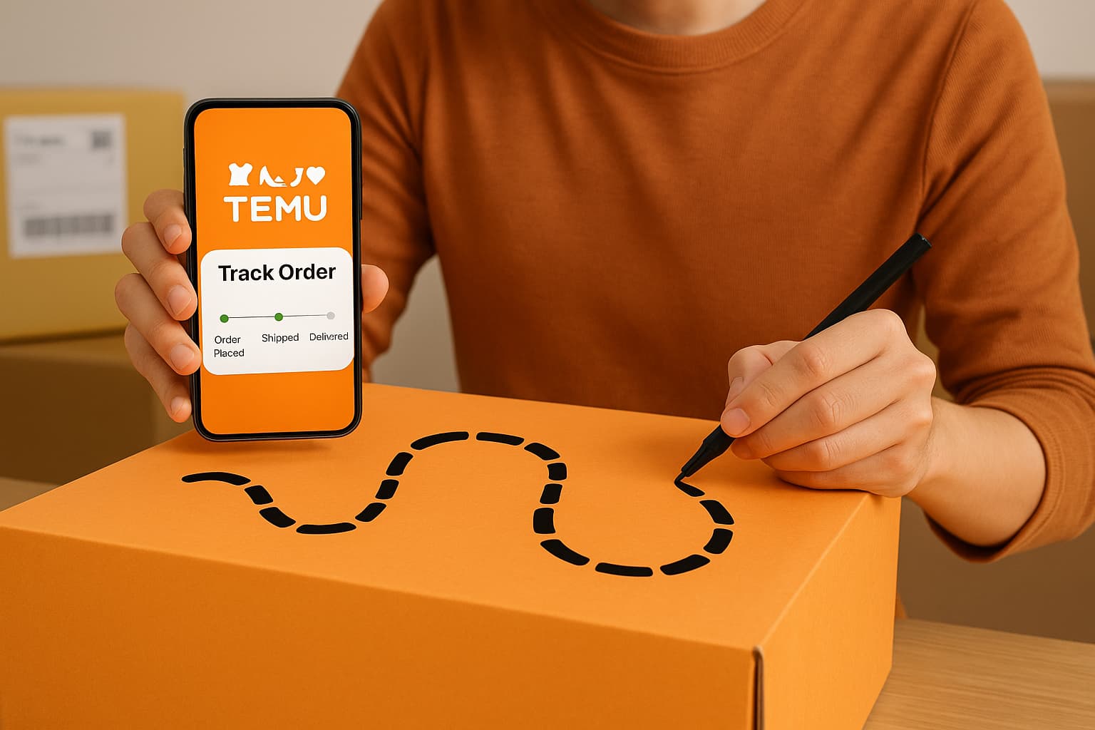 Come tracciare l’ordine Temu in modo semplice e veloce